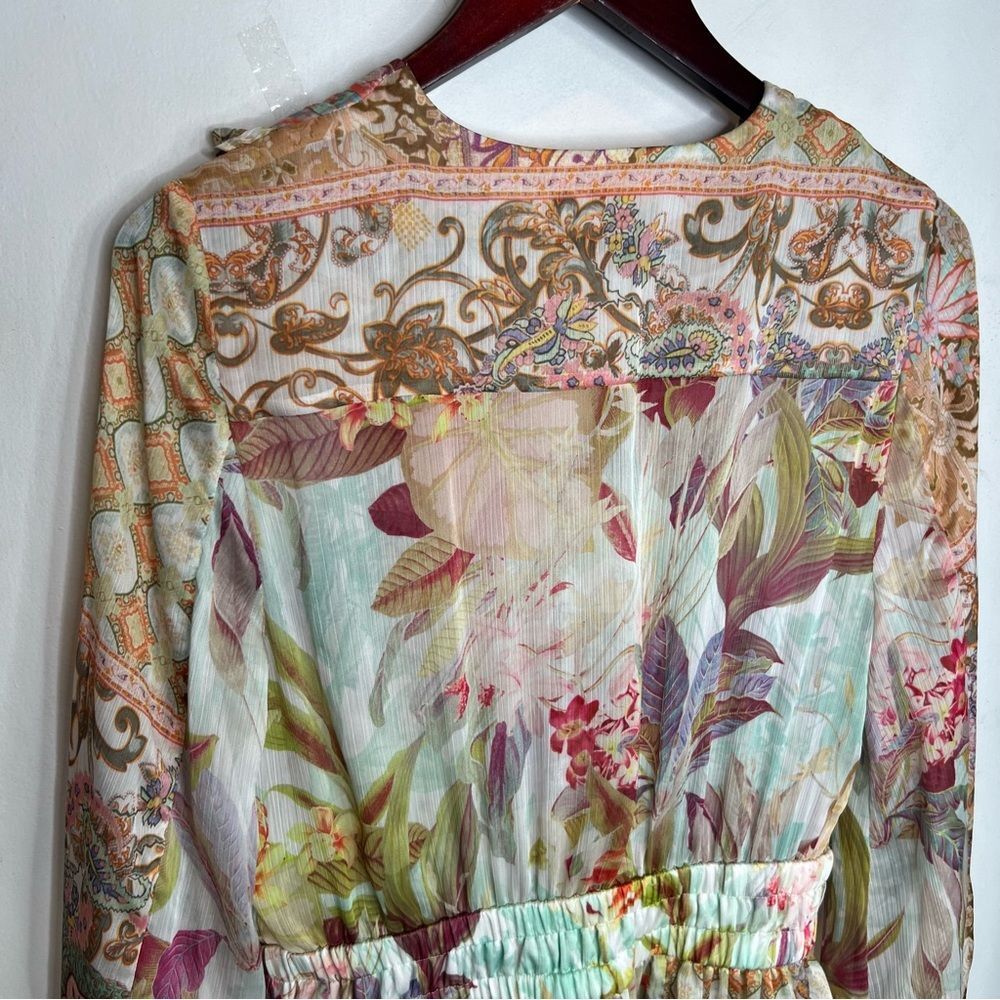 Guess Floral Midi Dress - Multicolor - Picture 9 of 13